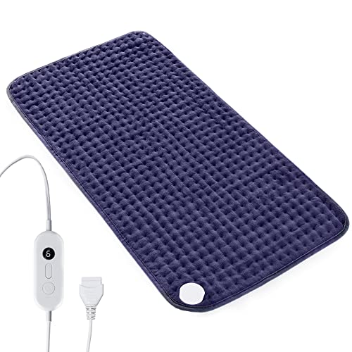 Heating Pad for Back Pain Relief, Cramps Neck& Shoulders, EVAJOY 33''×17'' Ex...