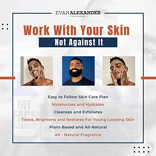 Evan Alexander Grooming MY Age Defender Kit - Moisturizing, Exfoliating and O...