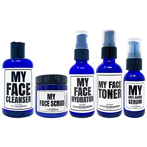 Evan Alexander Grooming MY Age Defender Kit - Moisturizing, Exfoliating and O...