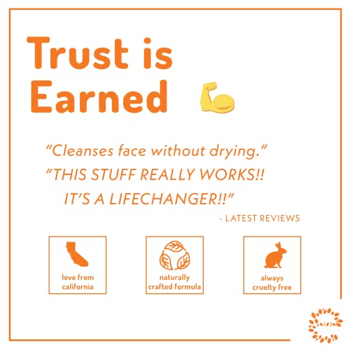 Vitamin C Cleanser Face Wash | Anti Aging Facial Cleanser for Fine Lines, Age...