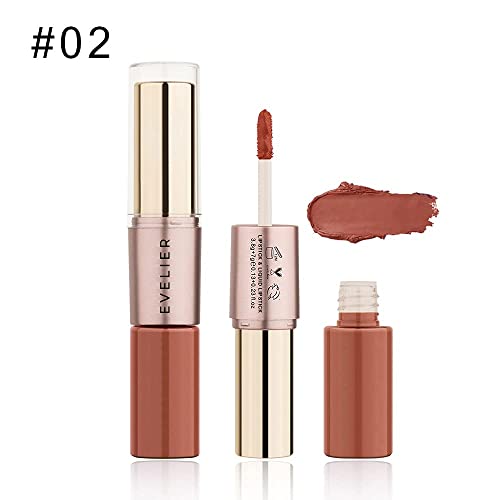 2in1: Sunkissed Caramel - Lipstick & Lipgloss - Vibrant Long-Lasting Nourishi...