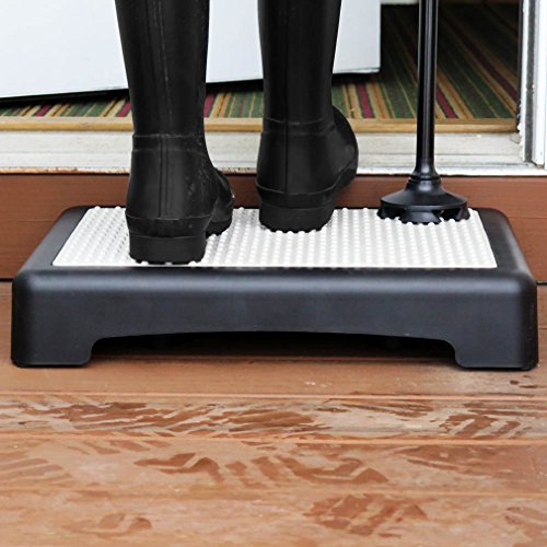 Evelots Mobility Half Step-Indoor-Outdoor-Sturdy-Lightweight-NonSlip-Large Size