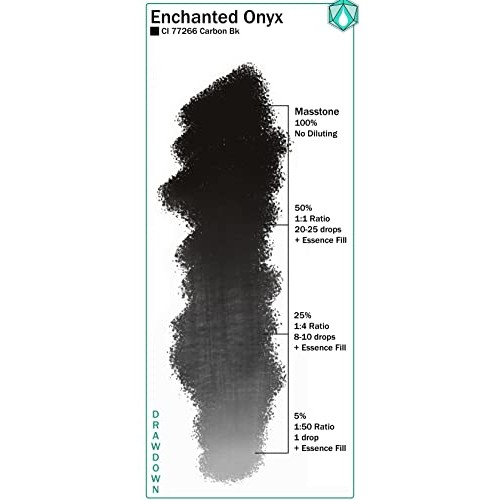 Ever After Pigments Enchanted Onyx (Dark Pure Black) Permanent MakeUp PMU for...