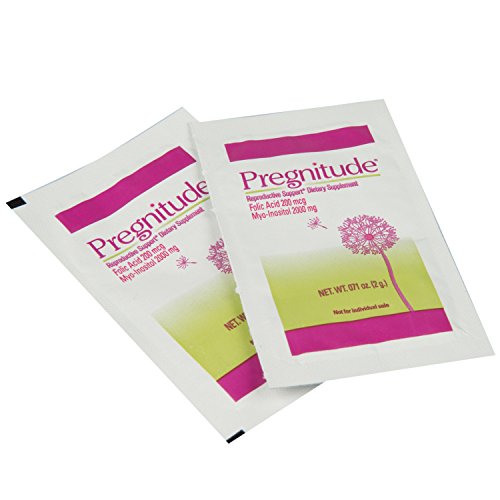 Pregnitude Reproductive Dietary Supplement - 60 Fertility Support Packets - C...