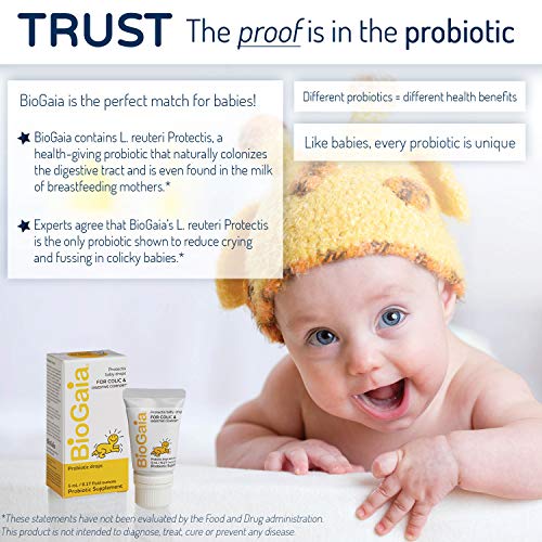 BioGaia Protectis Probiotics Drops for Baby, Infants, Newborn and Kids Colic,...
