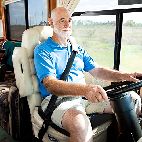 Everlasting Comfort Gel Memory Foam Wheelchair Seat Cushion - Pressure Sore &...