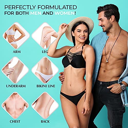 Hair Removal Cream and Inhibitor, Depilatory Cream Hair Inhibiting, Skin Frie...