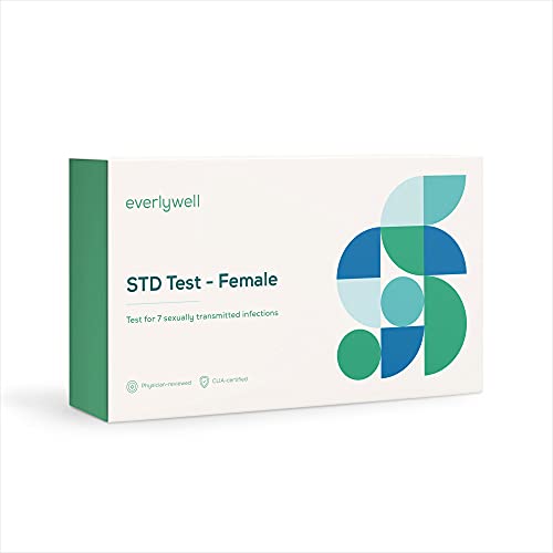 Everlywell Female STD Test - at Home - CLIA-Certified Adult Test - Discreet, ...