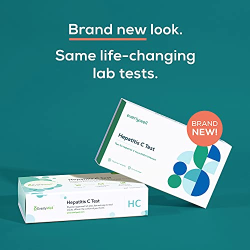 Everlywell Hepatitis C Test - at-Home Collection Kit - Discreet, Accurate Res...