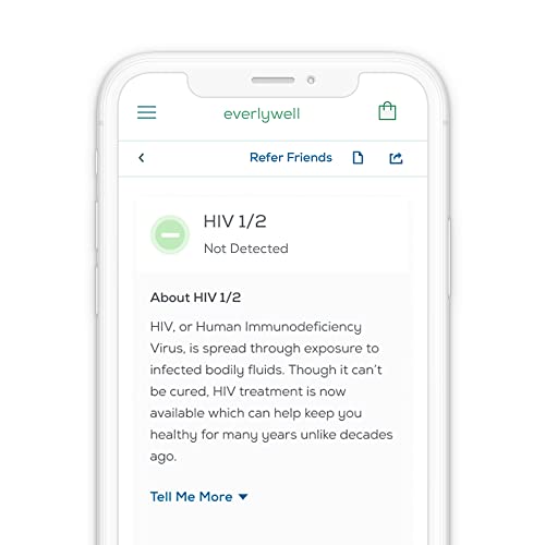 EverlyWell HIV Test - At-Home Collection Kit - Discreet, Accurate Results fro...
