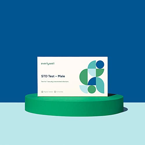 Everlywell Male STD Test at Home Discreet Test for 6 Common STDs - Accurate B...