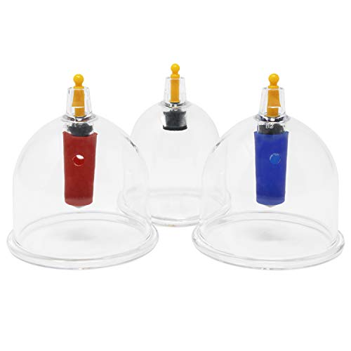 EverOne Biomagnetic Chinese Cupping Therapy Set, Hijama Set of 24 Vacuum Suct...