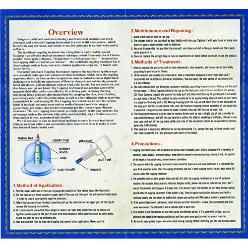 EverOne Biomagnetic Chinese Cupping Therapy Set, Hijama Set of 24 Vacuum Suct...