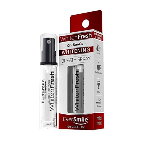 EverSmile WhitenFresh On-The-Go Teeth Whitening & Breath Freshening Spray (1 ...