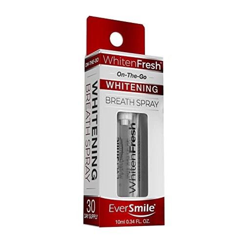 EverSmile WhitenFresh On-The-Go Teeth Whitening & Breath Freshening Spray (1 ...