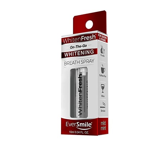 EverSmile WhitenFresh On-The-Go Teeth Whitening & Breath Freshening Spray (1 ...