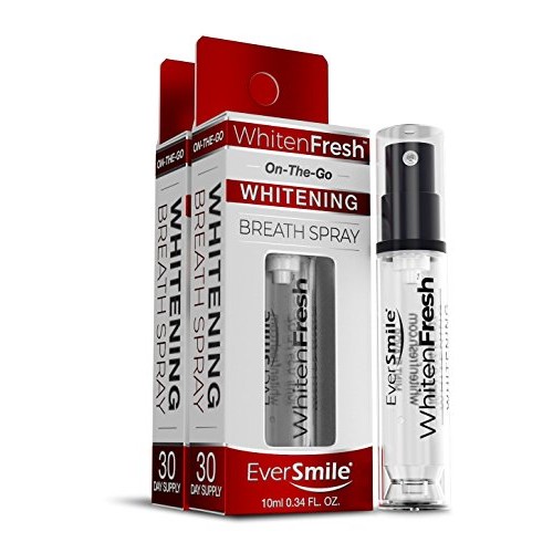 EverSmile WhitenFresh On-The-Go Teeth Whitening & Breath Freshening Spray - 2...