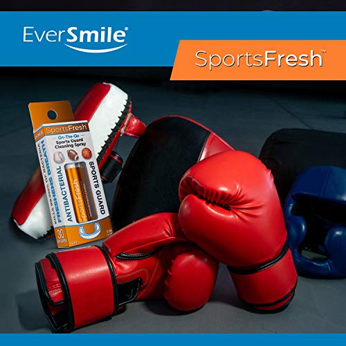 SportsFresh Mouthguard Cleaner Spray - On The Go Mouthpiece Cleaning & Teeth ...