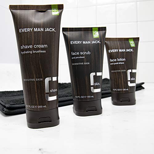 Every Man Jack Face Lotion, Fragrance Free, 4.2 Fl Oz