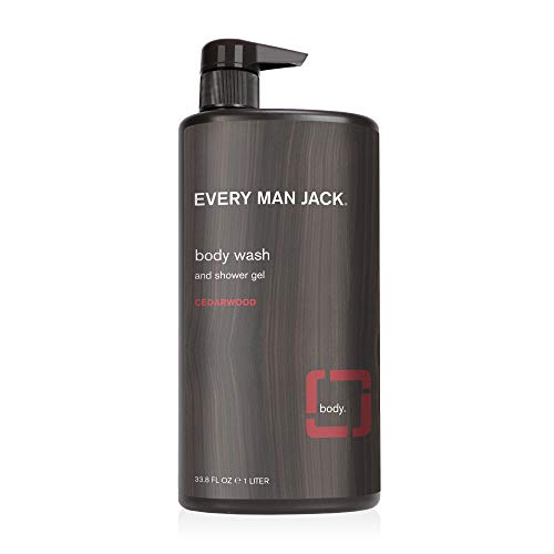 Every Man Jack Mens Nourishing Body Wash for All Skin Types - Cleanse, Nouris...