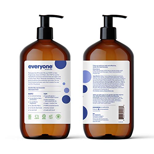 Everyone 3-in-1 Kids Soap, Body Wash, Bubble Bath, Shampoo, 32 Ounce (Pack of...
