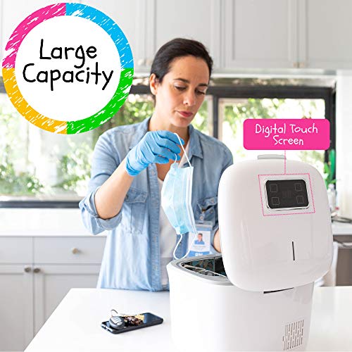 UV Light Sanitizer | UV Sanitizer Box | Sanitizes in Minutes with No Cleaning...