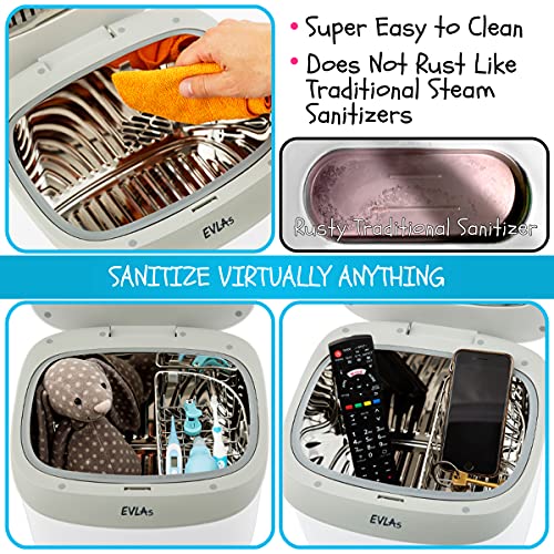 UV Light Sanitizer | UV Sanitizer Box | Sanitizes in Minutes with No Cleaning...