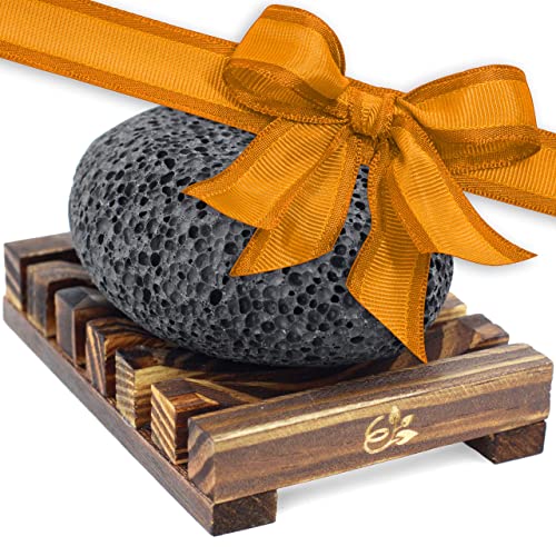 Evolatree Pumice Stone for Feet - Foot Pumice for Exfoliating Hard Skin - Nat...