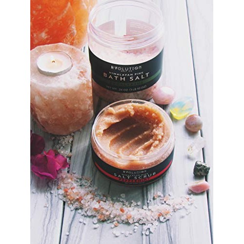Evolution Salt - Heart Shape Massage - Cleansing Stone Himalayan Salt 6-7 oz