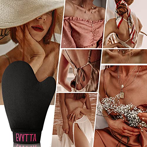 EVYTTA Self Tanner Mitt Applicator - Tanning Mitten [NO Slide-off] Self Tanni...