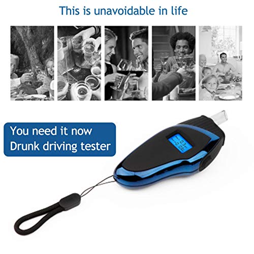 Ewha Breathalyzer Berath Tester Professional Breathalyzer Digital LCD Breath ...