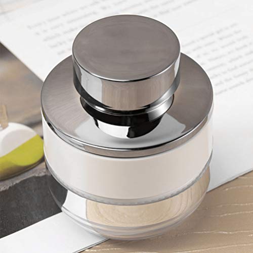 EXCEART 2pcs Empty Powder Case Refillable Cosmetic Makeup Loose Powder Box Ca...