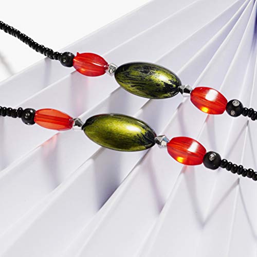 EXCEART 2pcs Eyeglass Chain Beaded Eyeglasses Sunglasses Strap Holder Eyewear...