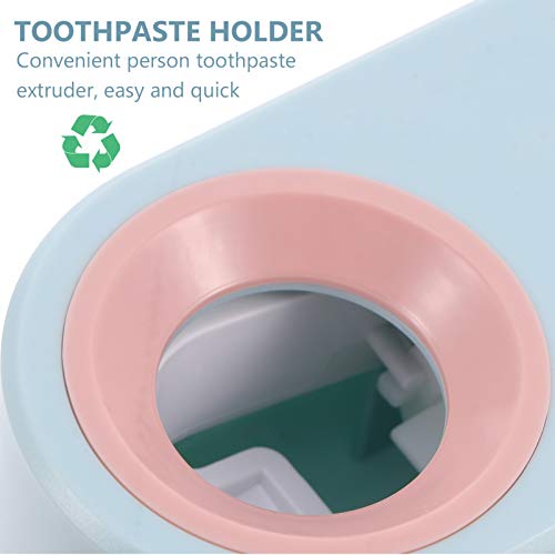 EXCEART 2Pcs Toothpaste Dispenser Automatic Toothpaste Squeezer Wall Mount To...