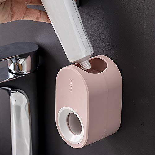 EXCEART 2Pcs Toothpaste Dispenser Automatic Toothpaste Squeezer Wall Mount To...