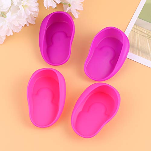 EXCEART 3 Pairs Hairdressing Ear Cover Professional Silicone Hair Dye Earmuff...