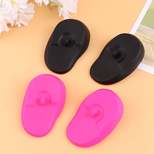 EXCEART 3 Pairs Hairdressing Ear Cover Professional Silicone Hair Dye Earmuff...
