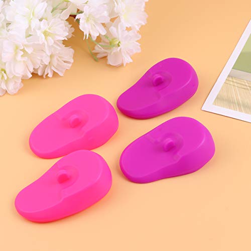 EXCEART 3 Pairs Hairdressing Ear Cover Professional Silicone Hair Dye Earmuff...