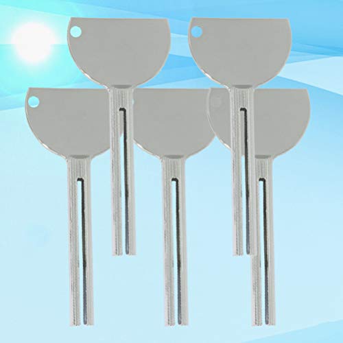 Exceart 5Pcs Tube Squeezer Dispenser Toothpaste Squeezer Metal Tube Winder To...