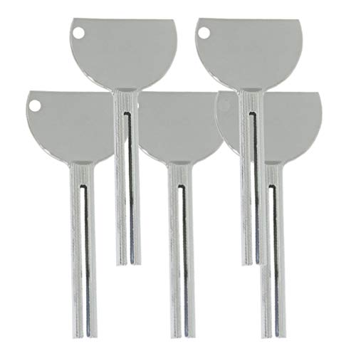 Exceart 5Pcs Tube Squeezer Dispenser Toothpaste Squeezer Metal Tube Winder To...
