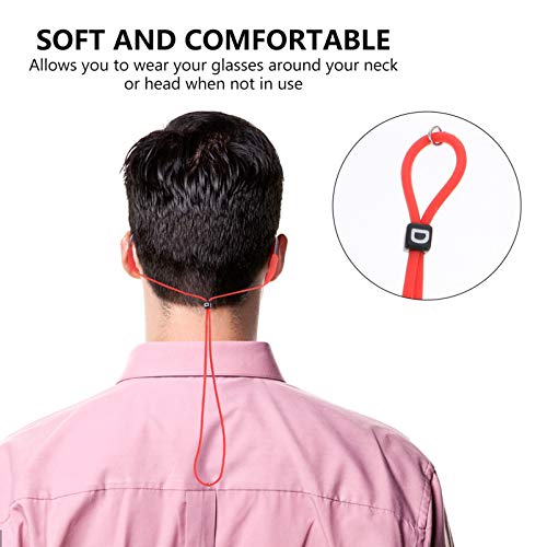 EXCEART 6Pcs Eyeglasses Lanyard Strap Adjustable Eyewear Retainer Lanyard Eye...