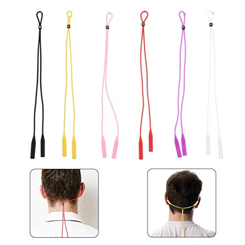 EXCEART 6Pcs Eyeglasses Lanyard Strap Adjustable Eyewear Retainer Lanyard Eye...