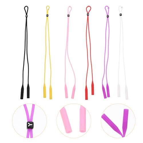 EXCEART 6Pcs Eyeglasses Lanyard Strap Adjustable Eyewear Retainer Lanyard Eye...