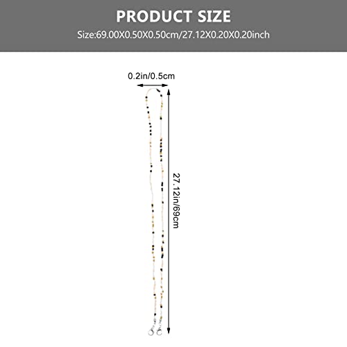 EXCEART 8Pcs Eyeglass Chain Sunglasses Eyewear Strap Holder Reading Glasses C...