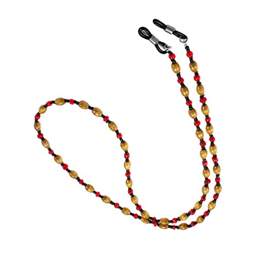 EXCEART Eyeglass Chains Eyeglasses String Holder Anti Slip Beaded Eyeglass Ho...