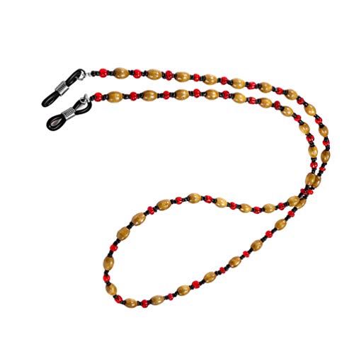 EXCEART Eyeglass Chains Eyeglasses String Holder Anti Slip Beaded Eyeglass Ho...