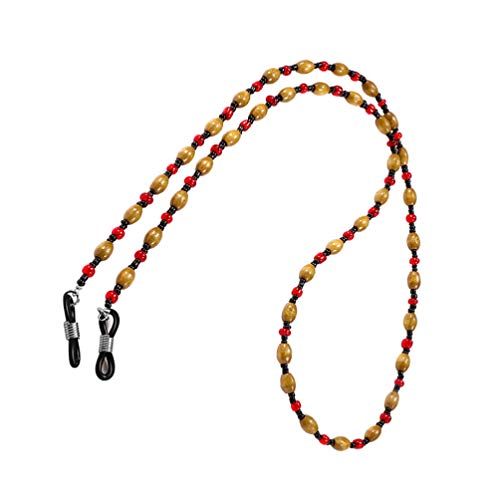 EXCEART Eyeglass Chains Eyeglasses String Holder Anti Slip Beaded Eyeglass Ho...