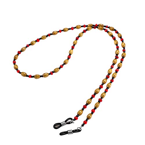 EXCEART Eyeglass Chains Eyeglasses String Holder Anti Slip Beaded Eyeglass Ho...