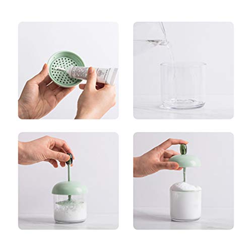EXCEART Foam Maker Face Wash Cup Bubble Foamer Skin Device Cleansing Soap Mak...