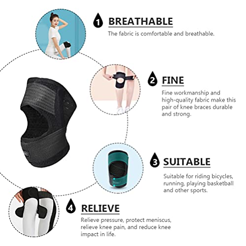 EXCEART Knee Brace Sport Knee Support Athletics Knee Sleeve Woman Knee Brace ...